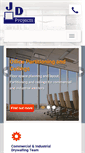 Mobile Screenshot of jdprojects.co.za